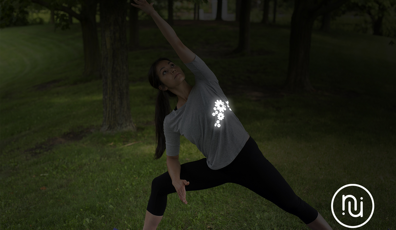 New reflective design to stay visible in the dark