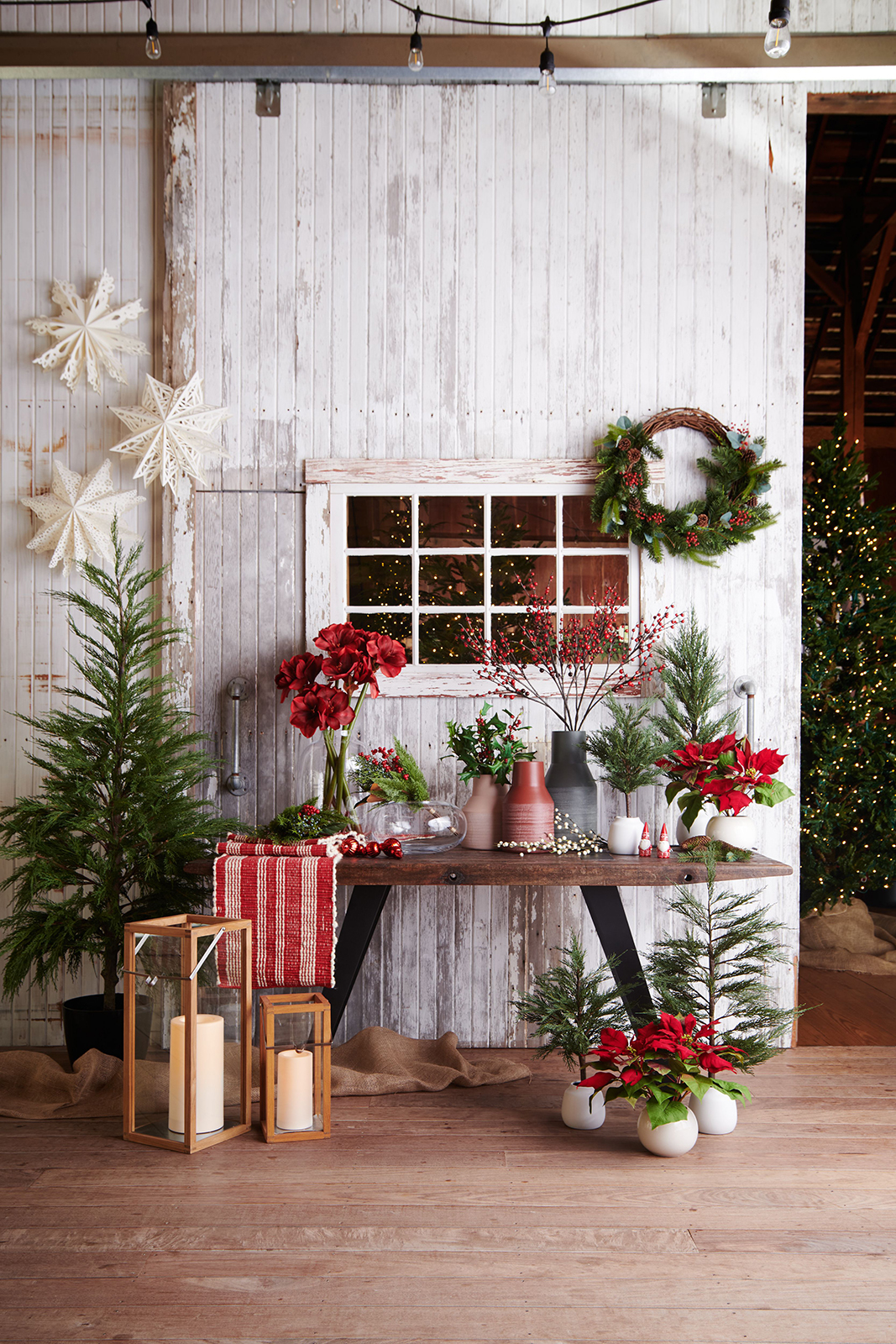 Colin & Justin create a catwalk-inspired Christmas