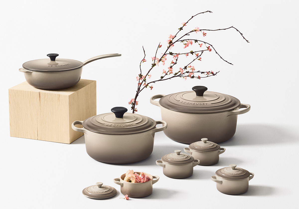 Le Creuset unveils their latest new shade: Nutmeg