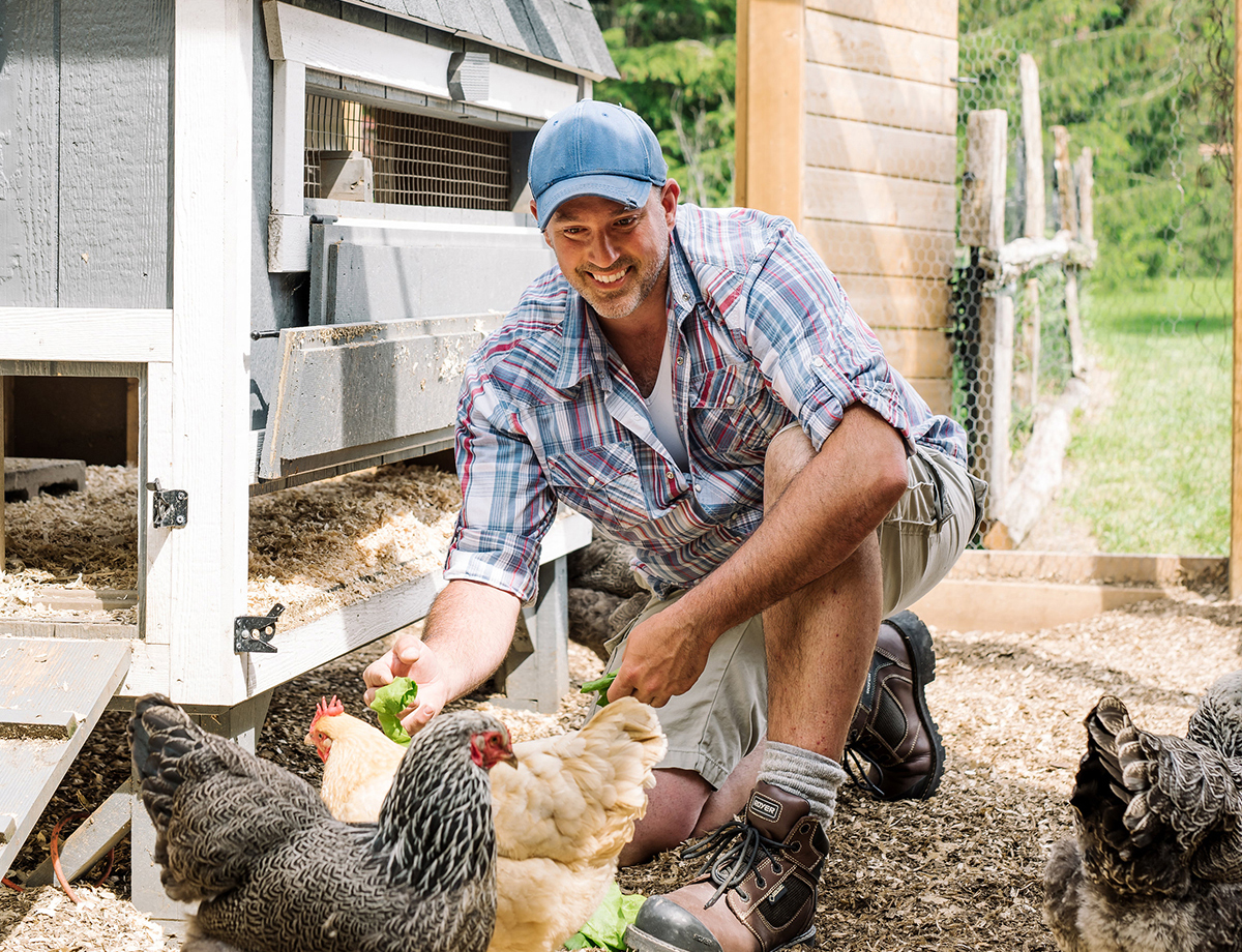 In the garden with Carson Arthur